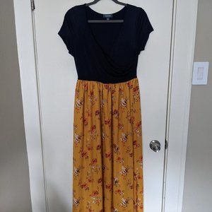 MODCLOTH | Floral Skirt Maxi Dress